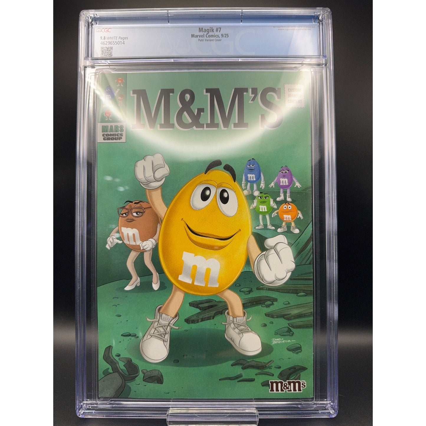 Magik #7 1:25 Yasmine Putri Variant Cover CGC 9.8 2025