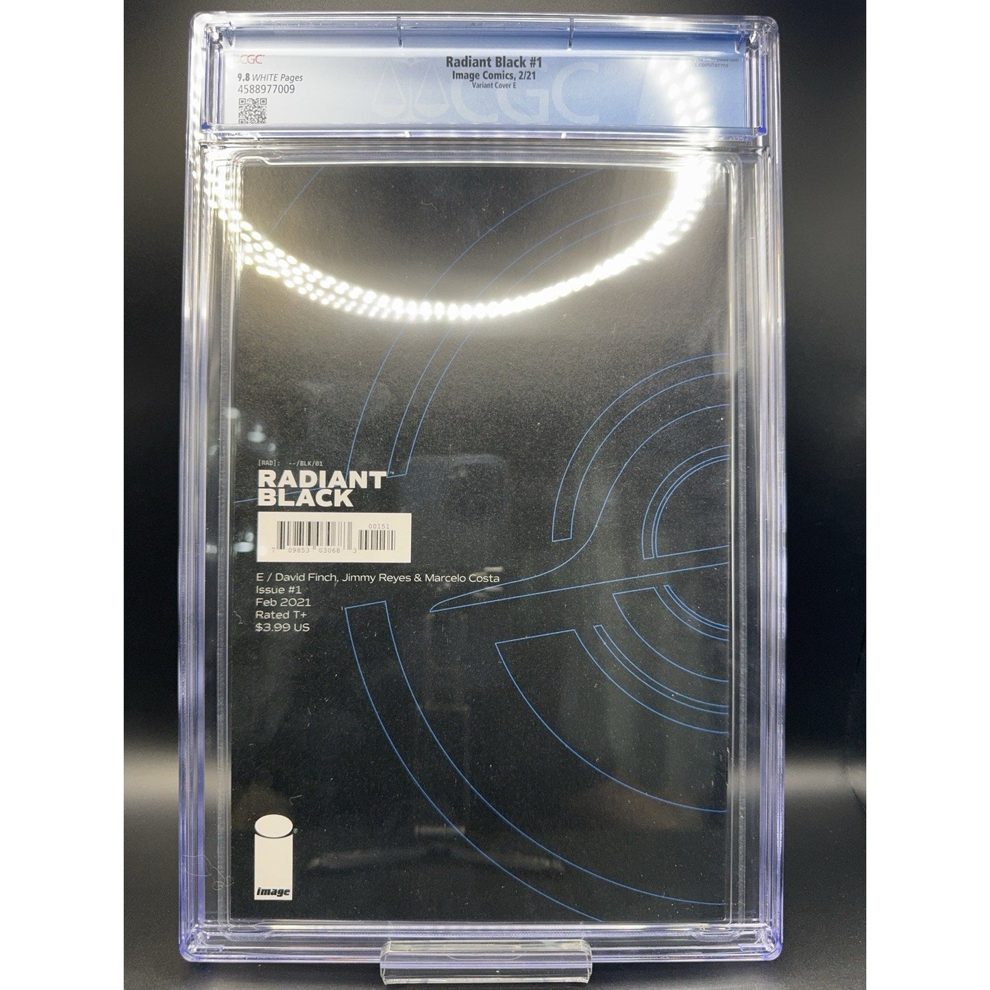Radiant Black 1E Finch 1:25 Variant CGC 9.8 2021