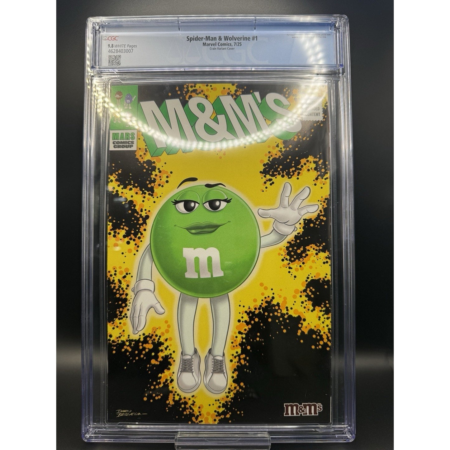 Spider-Man & Wolverine 1 CGC 9.8 (2025) Crain Variant