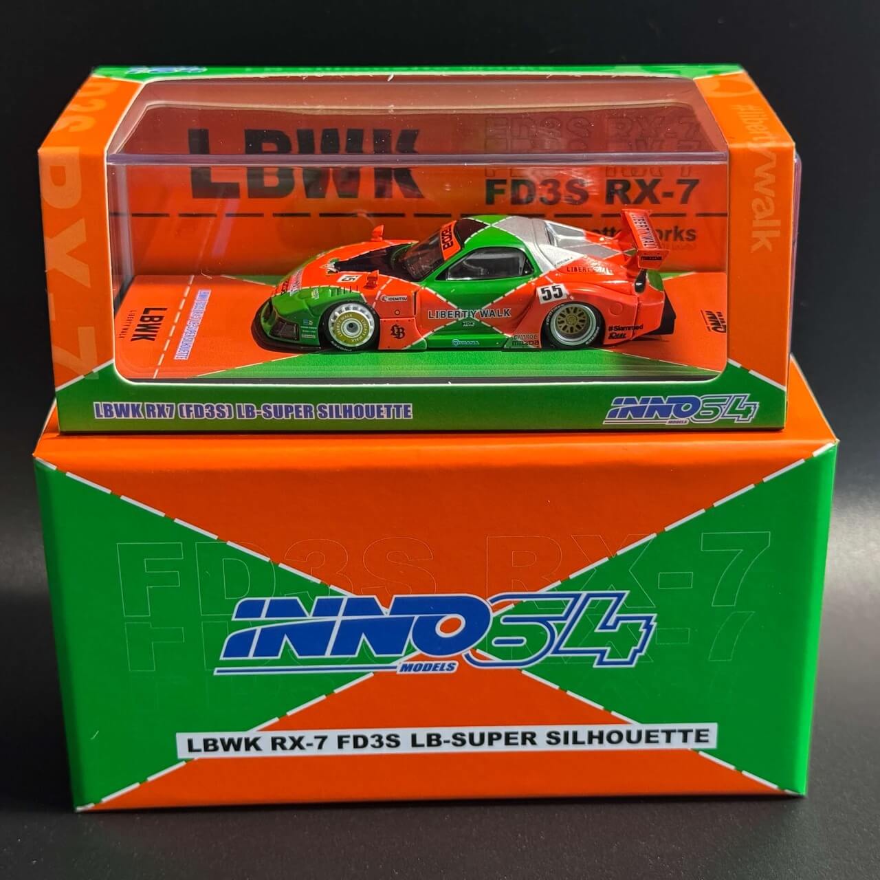 INNO64 Mazda RX7 FD3S LB-Super Silhouette 2024 Malaysia Expo - CHASE & Regular