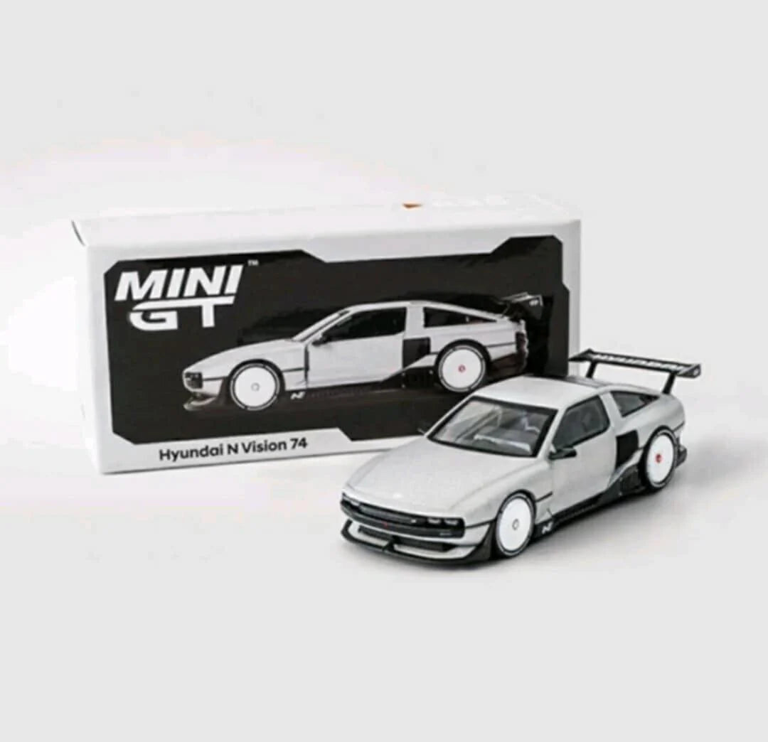Mini GT Hyundai N Vision 74 Diecast 1:64 Korea Exclusive