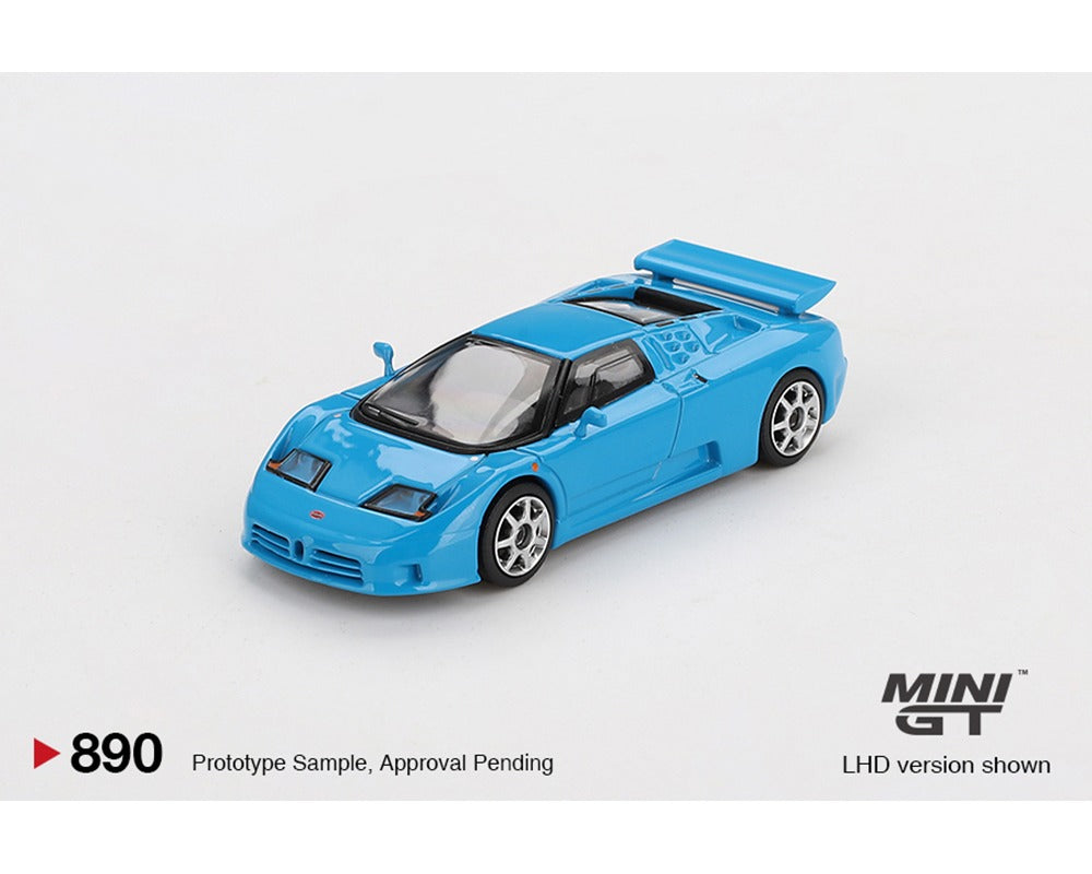 (COMING SOON) Mini GT 1:64 Bugatti EB110 Super Sport – Blue