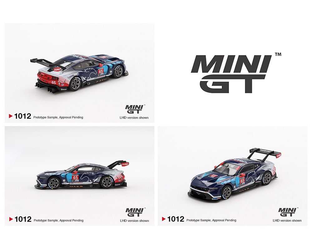 (COMING SOON) Mini GT 1:64 Ford Mustang GT3 #65 Ford Multimatic Motorsports 2024 IMSA Daytona 24 Hrs