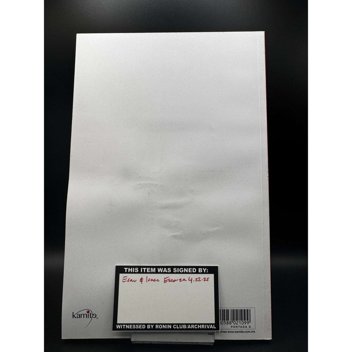 TMNT The Last Ronin Original Sketch Cover by Escorza Brothers 2x SIGNED