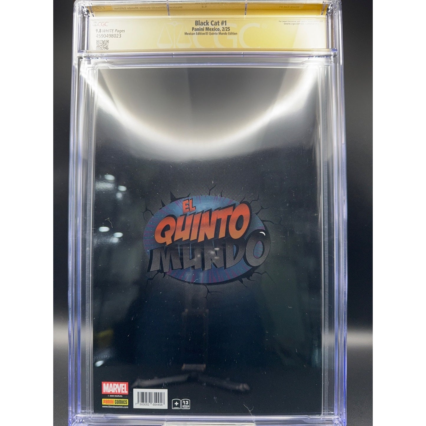 CGC SS 9.8 Black Cat #1 Variant 2x Signed by Stanley "Artgerm" Lau &Jed McKay