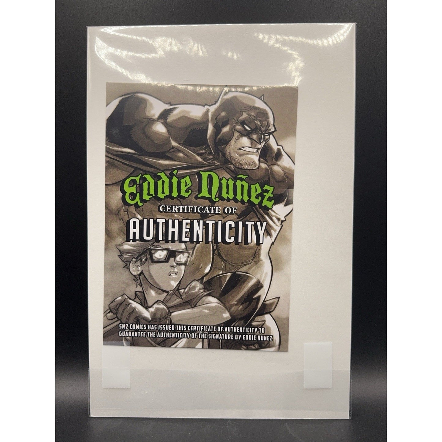 Battle Beast Blank Cover Sketch & Signed By Eddie Nunez w/ COA