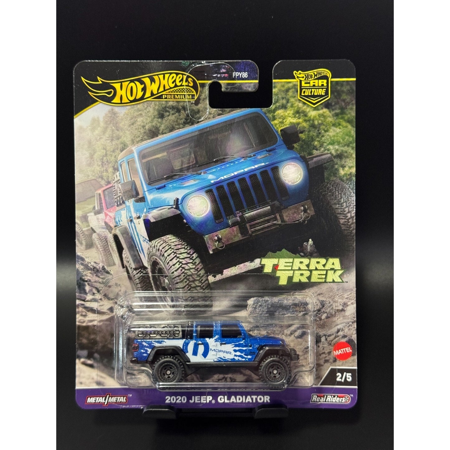 2024 Hot Wheels Premium Car Culture "Terra Trek" 2020 Jeep Gladiator MOPAR 1:64