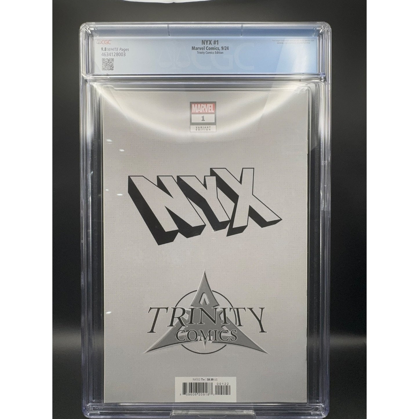 NYX #1 CGC 9.8 - Peach Momoko Trinity Trade Variant