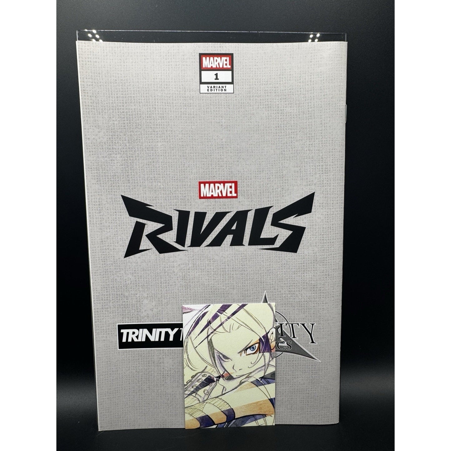 Marvel Rivals #1 SDCCPeach Momoko Psylocke Sketch LTD 700 2025 w/ COA