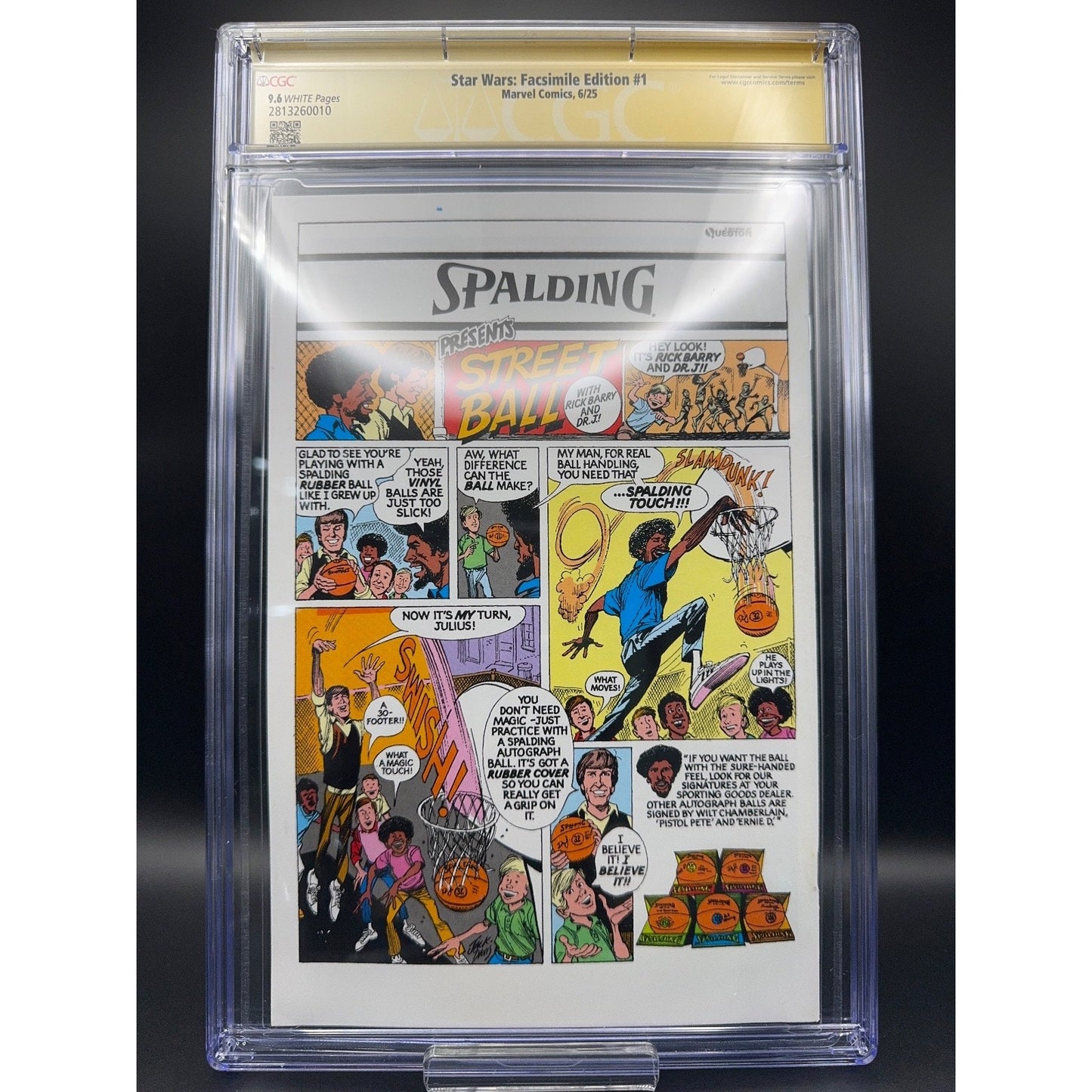 Star Wars: Facsimile Edition #1 CGC 9.6 Signed by Roy Thomas (2025)