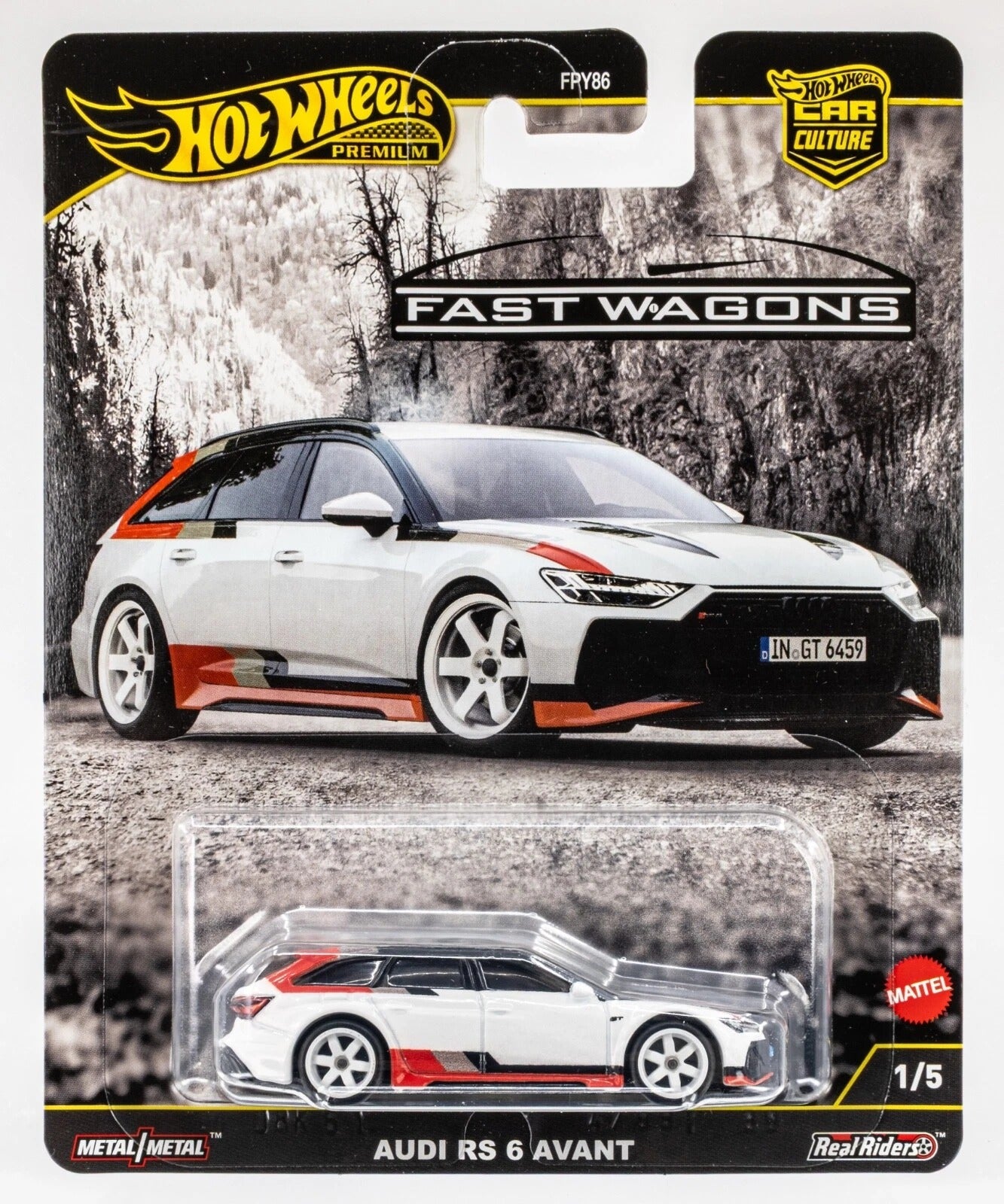 2025 Hot Wheels Premium Car Culture Fast Wagons - Full Set of 5 Cars