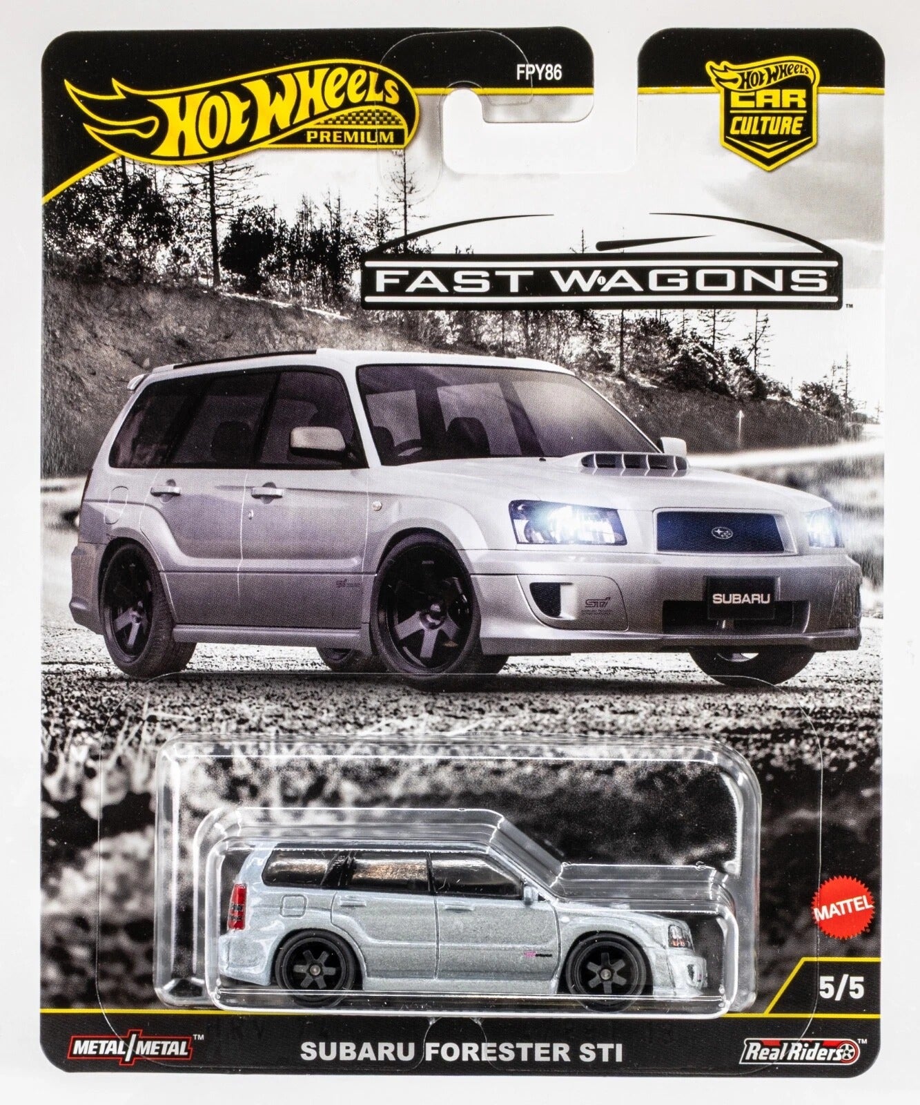 2025 Hot Wheels Premium Car Culture Fast Wagons - Full Set of 5 Cars