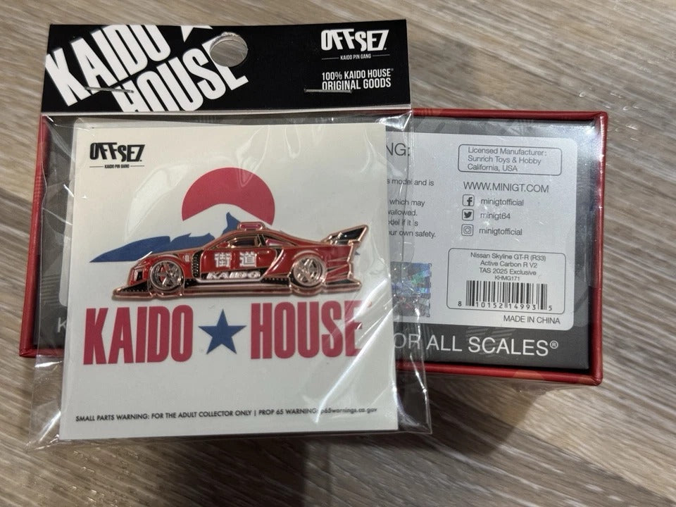 Kaido House | Gt-R R33 Active Carbon R V2 | KHMG171 | Tokyo Auto Salon 2025 Exclusive