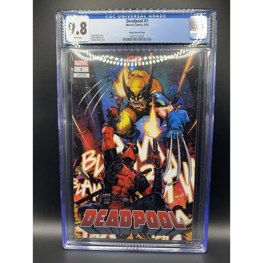 Deadpool #1 Derrick Chew Trade Variant CGC 9.8 Wolverine