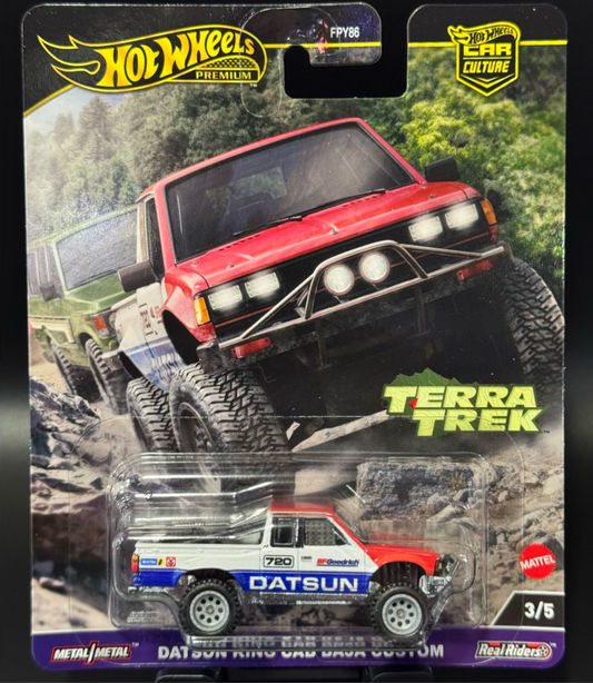 2024 Hot Wheels Car Culture Terra Trek - DATSUN King Cab BAJA Custom