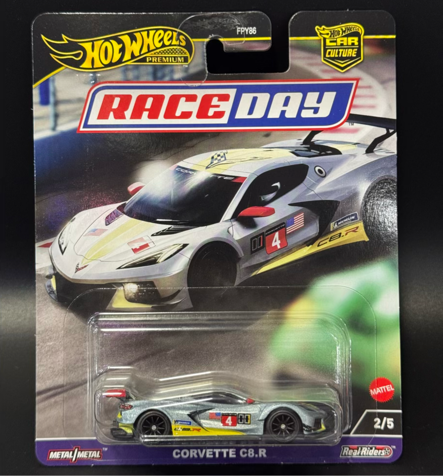 Corvette C8.R * 2024 Hot Wheels RACE DAY Car Culture Case D