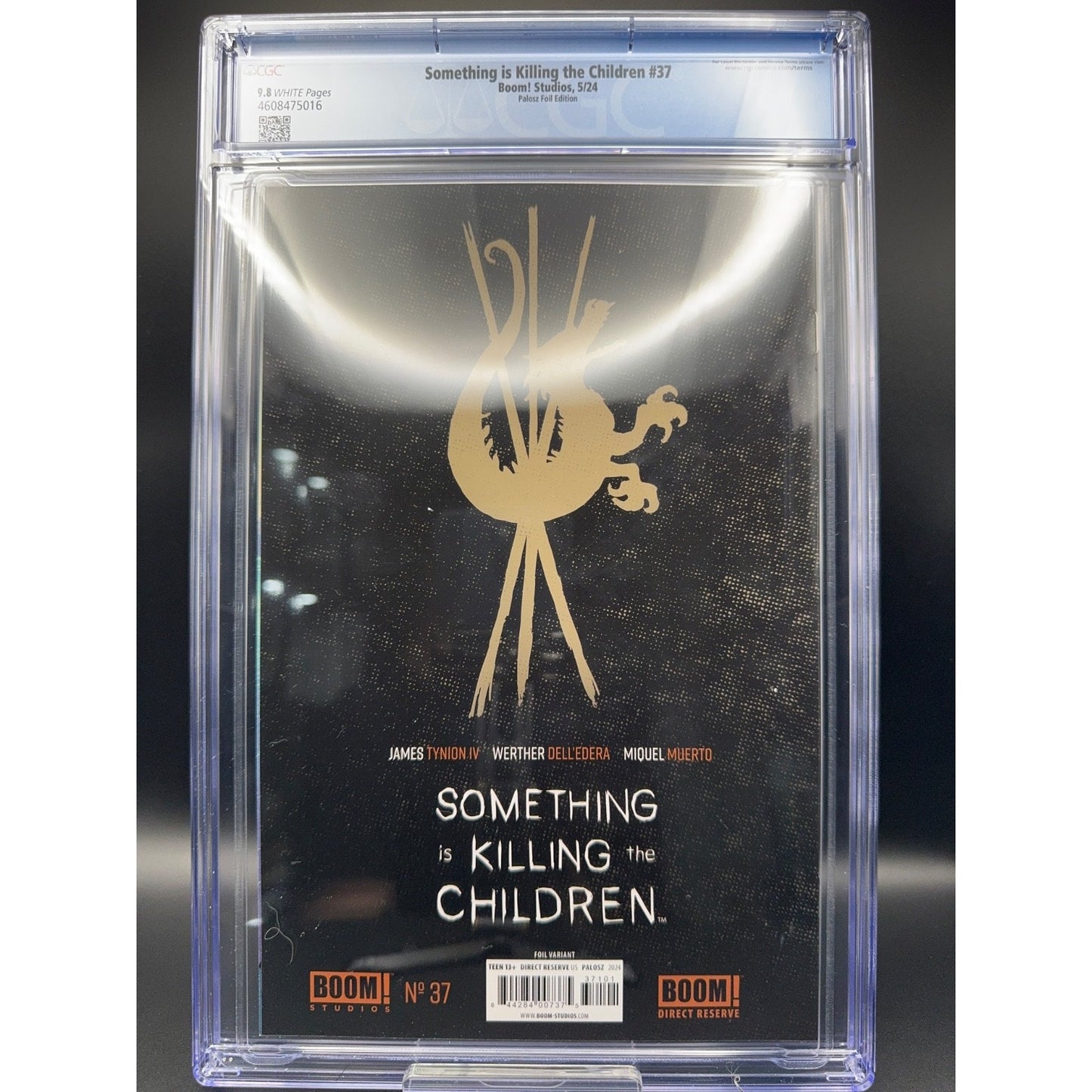 CGC 9.8 Something is Killing the Children #37 Palosz Foil