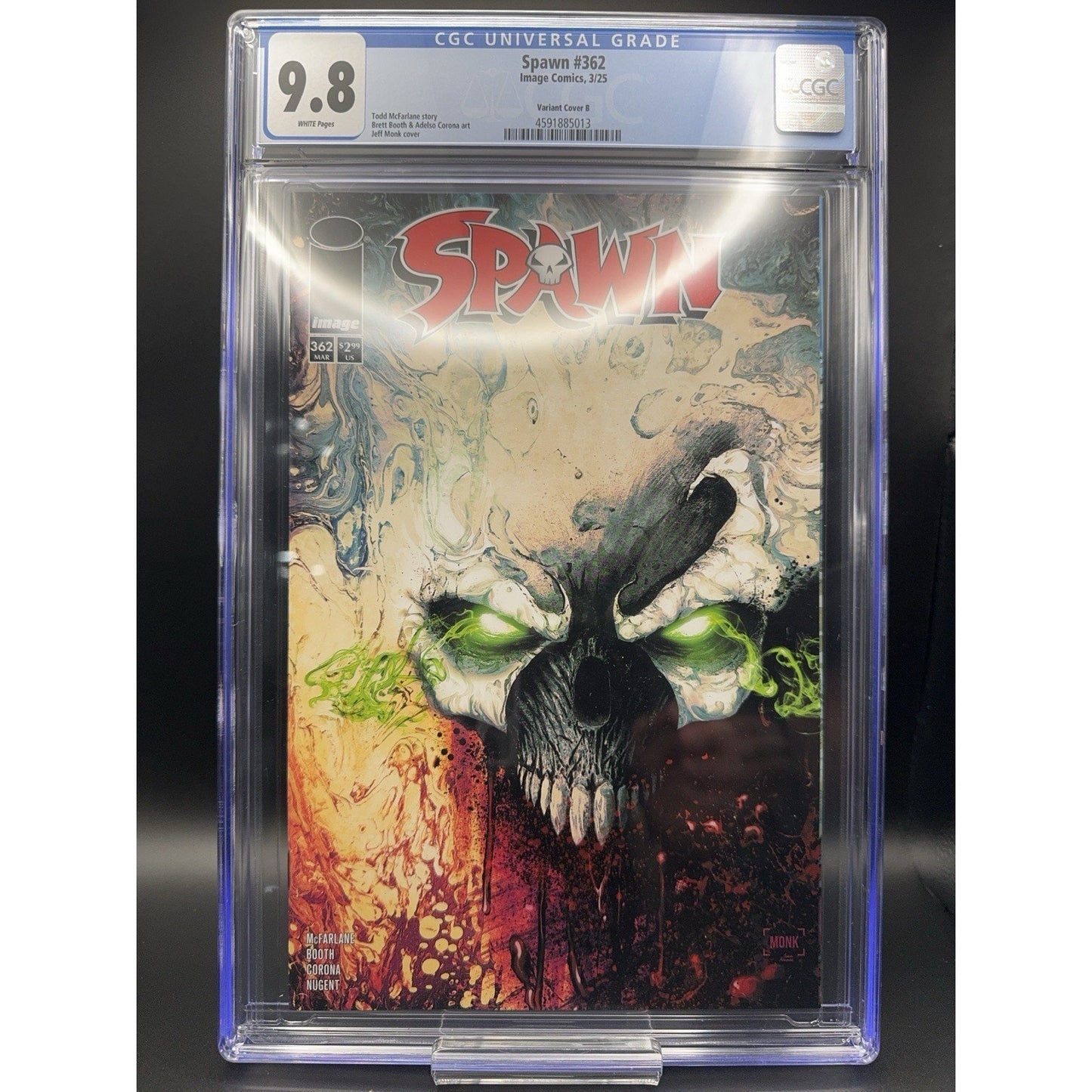 Spawn #362 CGC 9.8 * 2025 Image * Jeff Monk