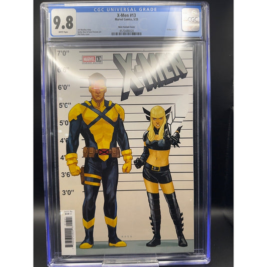 X-Men #13 CGC 9.8 Phil Noto Connect X-Manhunt Cover Variant 3/12 Marvel Comics