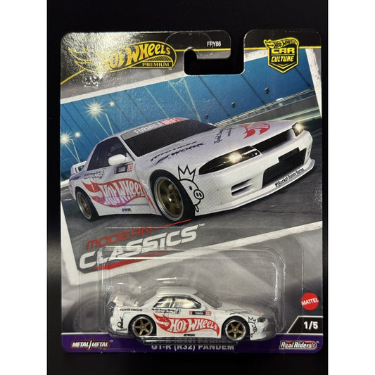 Hot Wheels 2024 Premium Modern Classics Skyline GT-R (R32) Pandem
