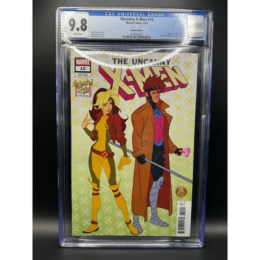 Uncanny X-Men #10 Mark Brooks Animated-Style Variant 2025 – CGC 9.8 – Marvel