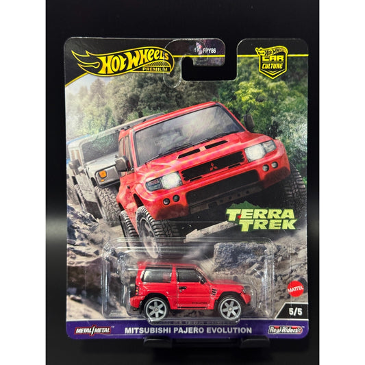 2024 Hot Wheels Premium Car Culture "Terra Trek" Mitsubishi Pajero Revolution