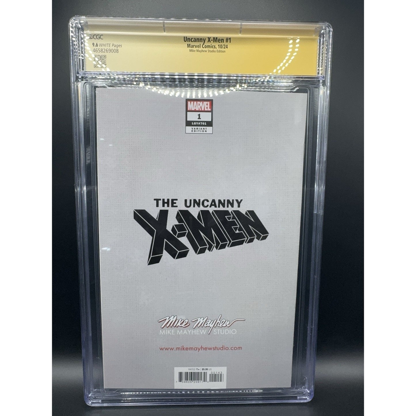 Uncanny X-Men #1 Marvel Comics CGC SS 9.6 Savage Rouge Signed By Mayhew