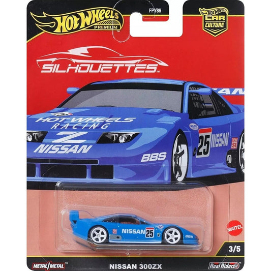 Hot Wheels Premium 2025 Car Culture Silhouettes Nissan 300ZX Diecast Car 1:64