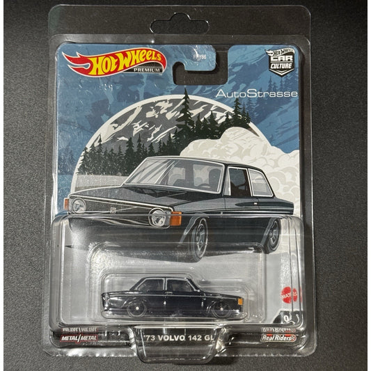Hot Wheels Car Culture AutoStrasse Volvo 142 GL CHASE w/ Protector