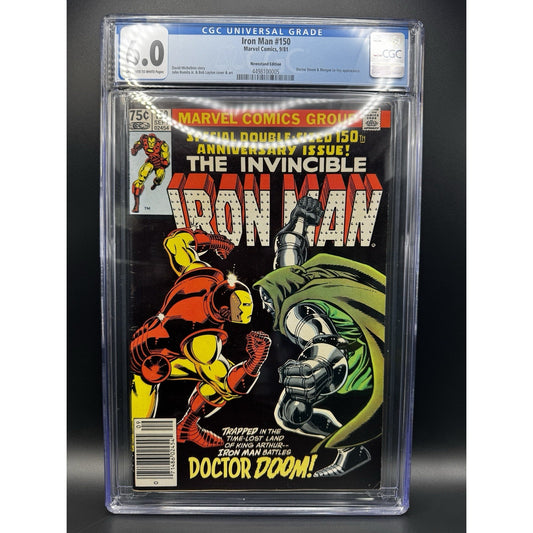Iron Man #150 (Marvel Comics September 1981) CGC 6.0