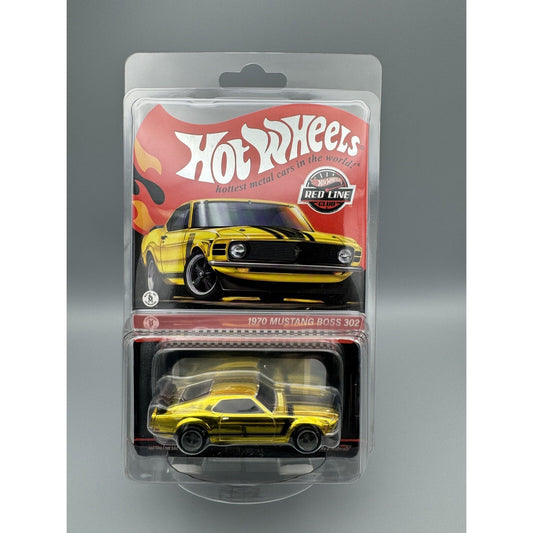2024 Hot Wheels RLC Gold '70 Mustang Boss 302 Hot Wheels Collectors - In Hand