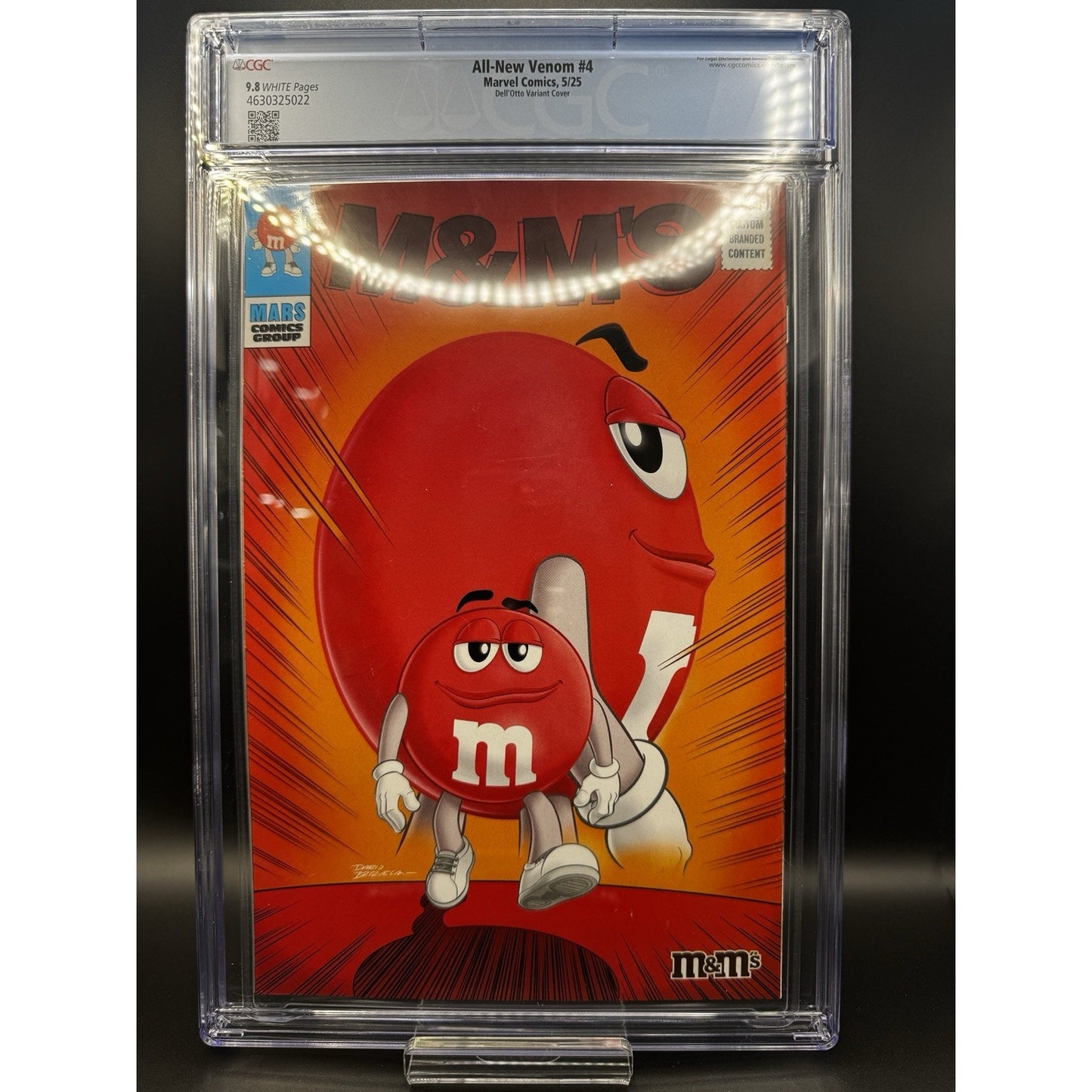 All-New Venom #4 (2025) – Dell’Otto Variant – CGC 9.8 – Marvel Comics