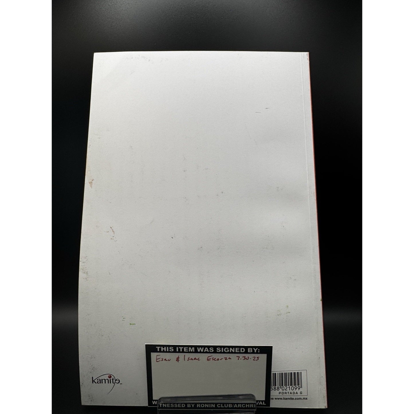 TMNT The Last Ronin Original Sketch Cover by Escorza Brothers 2x SIGNED