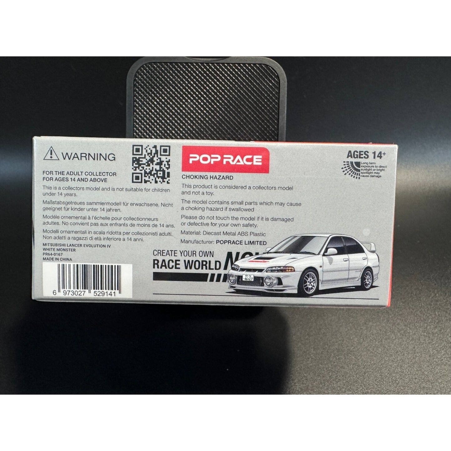 Pop Race 2024 Mitsubishi Lancer Evolution IV IDE Indonesia Diecast Expo 1/64