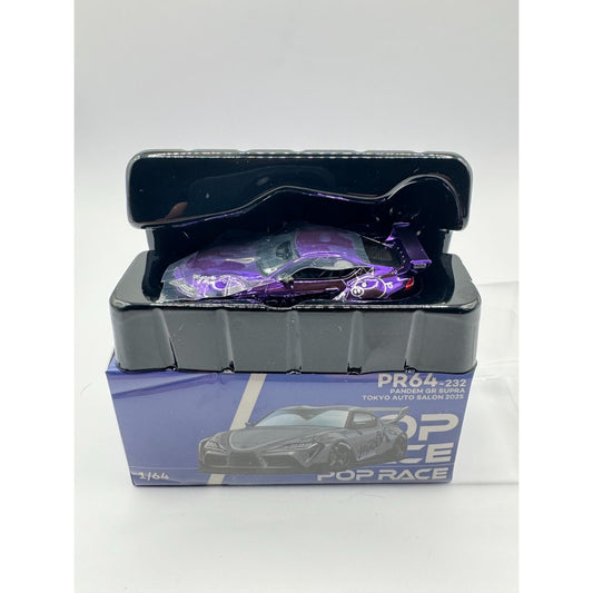 CHASE! Pop Race 1:64 Pandem GR Supra Tokyo Auto Salon TAS 2025 PR64-232