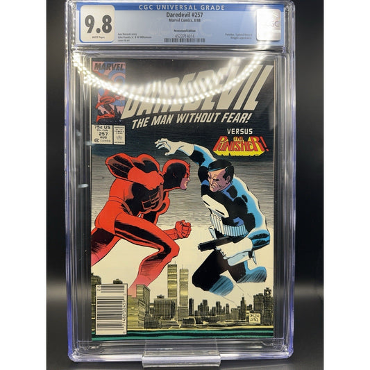 Daredevil #257 1988 Newstand Edition CGC 9.8