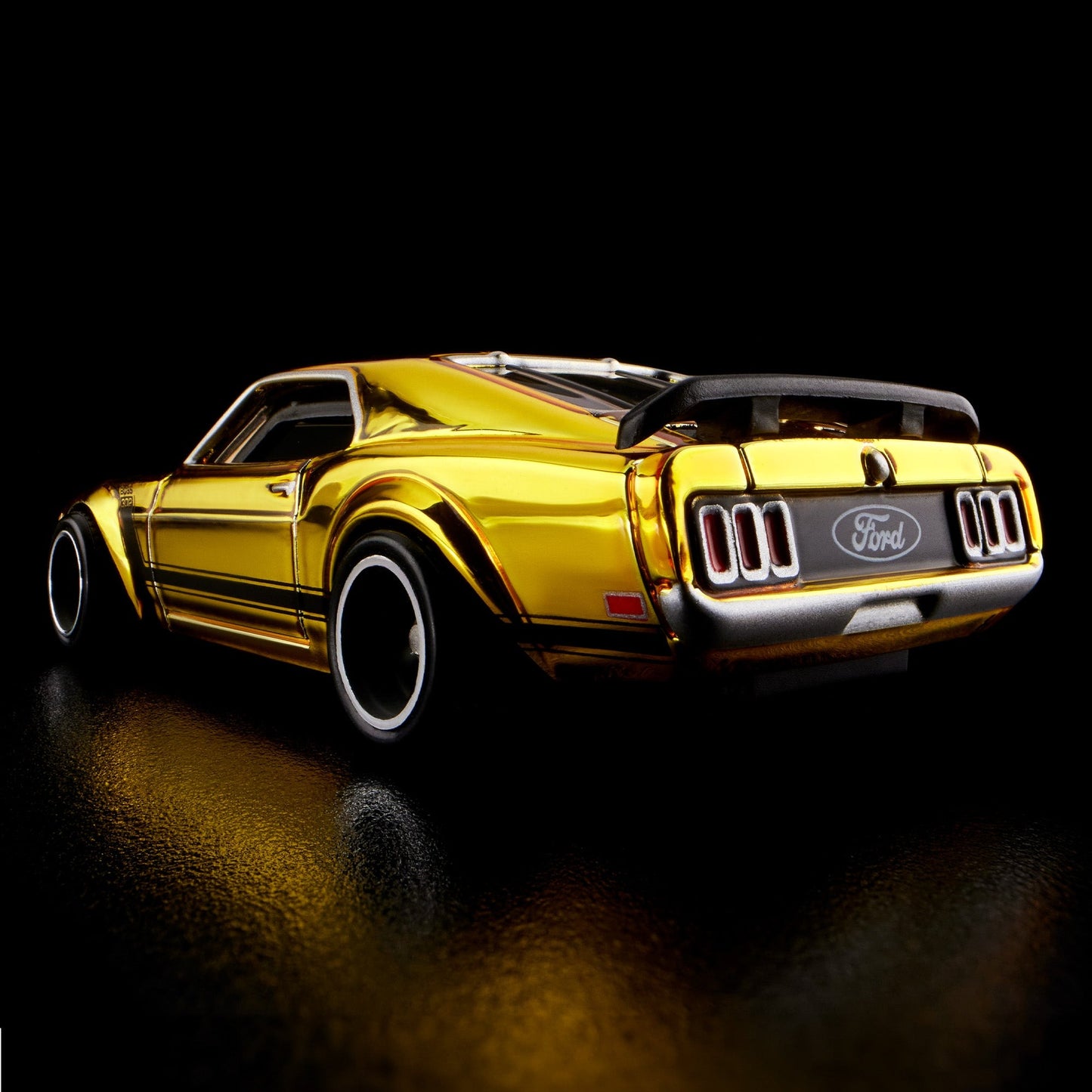 Hot Wheels RLC Exclusive 1970 Ford Mustang Boss 302 - Gold
