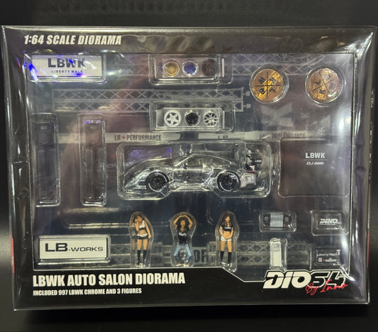 1/64 INNO INNO64 LBWK X INNO Auto Salon Diorama  DIO64-001 NEW Sealed