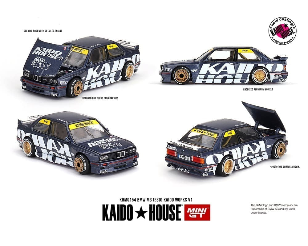 Kaido House x Mini GT BMW M3 Kaido Works™ V1