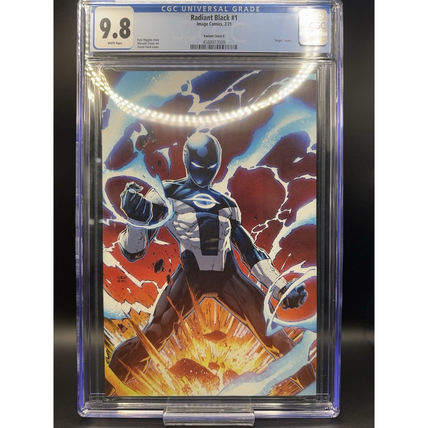 Radiant Black 1E Finch 1:25 Variant CGC 9.8 2021