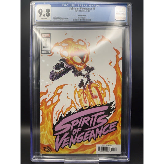 Spirits of Vengeance #1 Skottie Young Ghost Rider Variant CGC 9.8