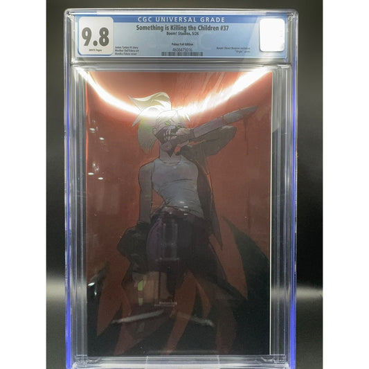 CGC 9.8 Something is Killing the Children #37 Palosz Foil