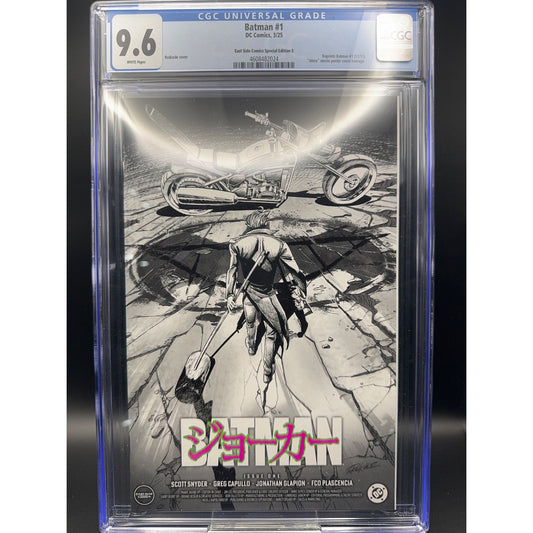 Batman 1 2025 East Side Variant CGC 9.6 Akira / Joker Homage