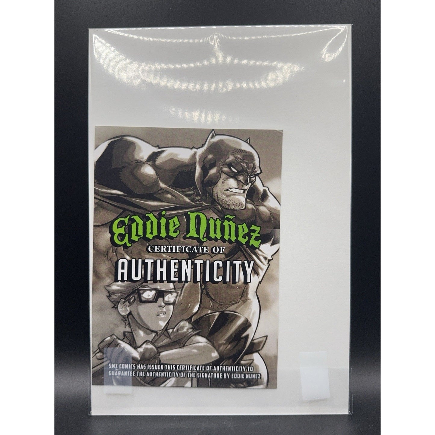 DC Batman Harley Quinn Blank Sketch By Eddie Nunez w/COA