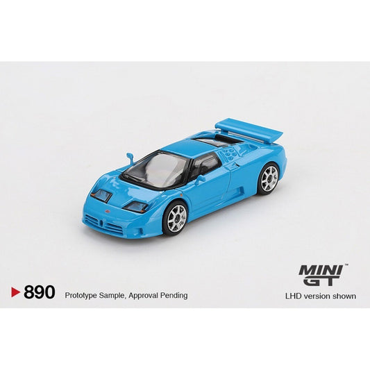 Mini GT 1:64 Bugatti EB110 Super Sport – Blue