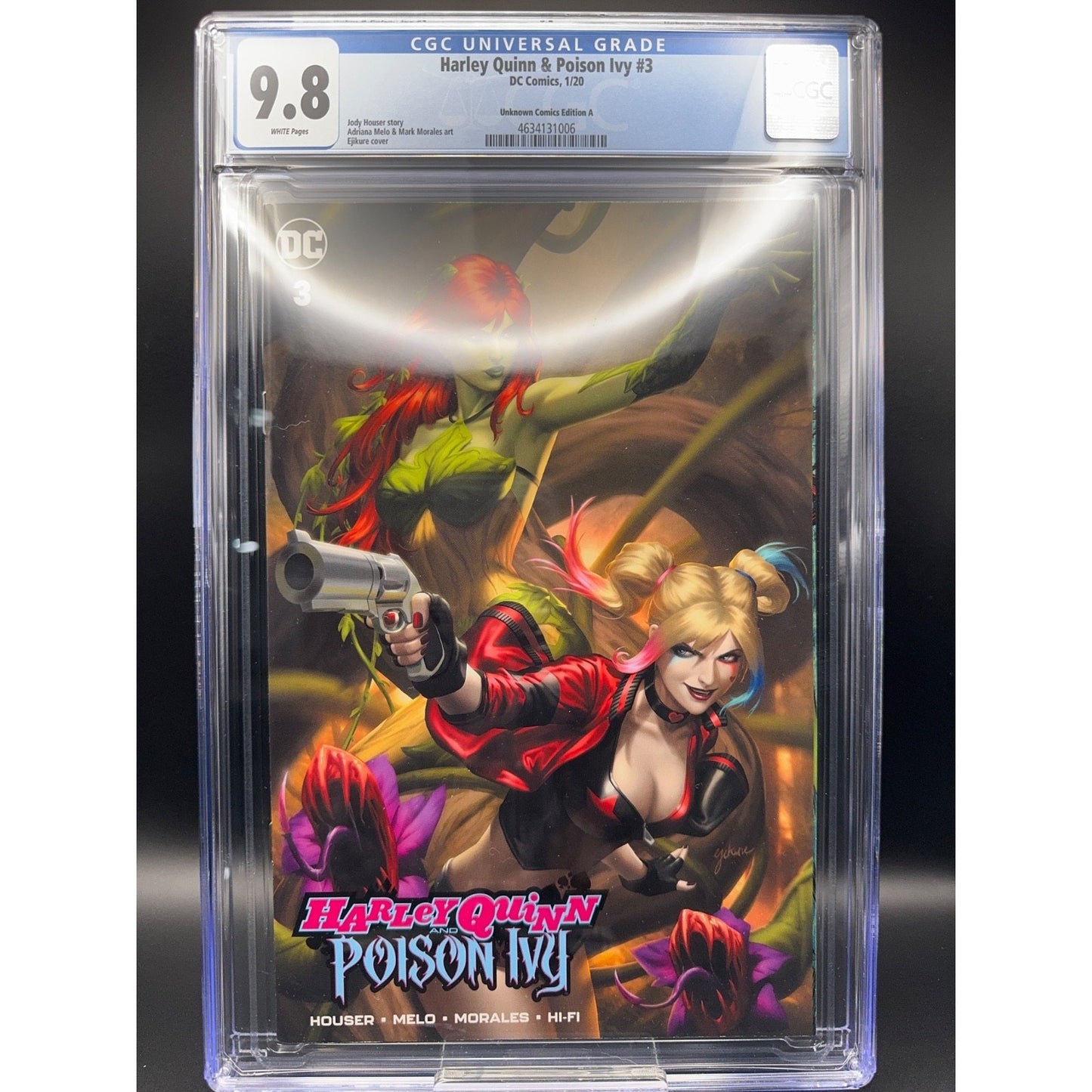 HARLEY QUINN and POISON IVY #3 CGC 9.8 - EJIKURE TRADE DRESS VARIANT
