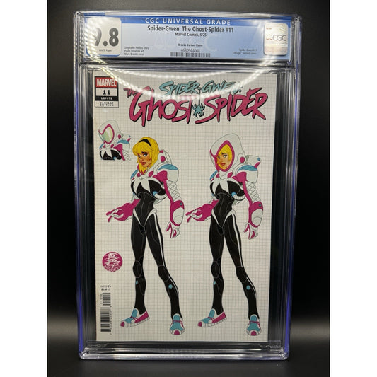 Spider-Gwen: The Ghost Spider #11 Design Variant 1:10 Marvel Comics CGC 9.8
