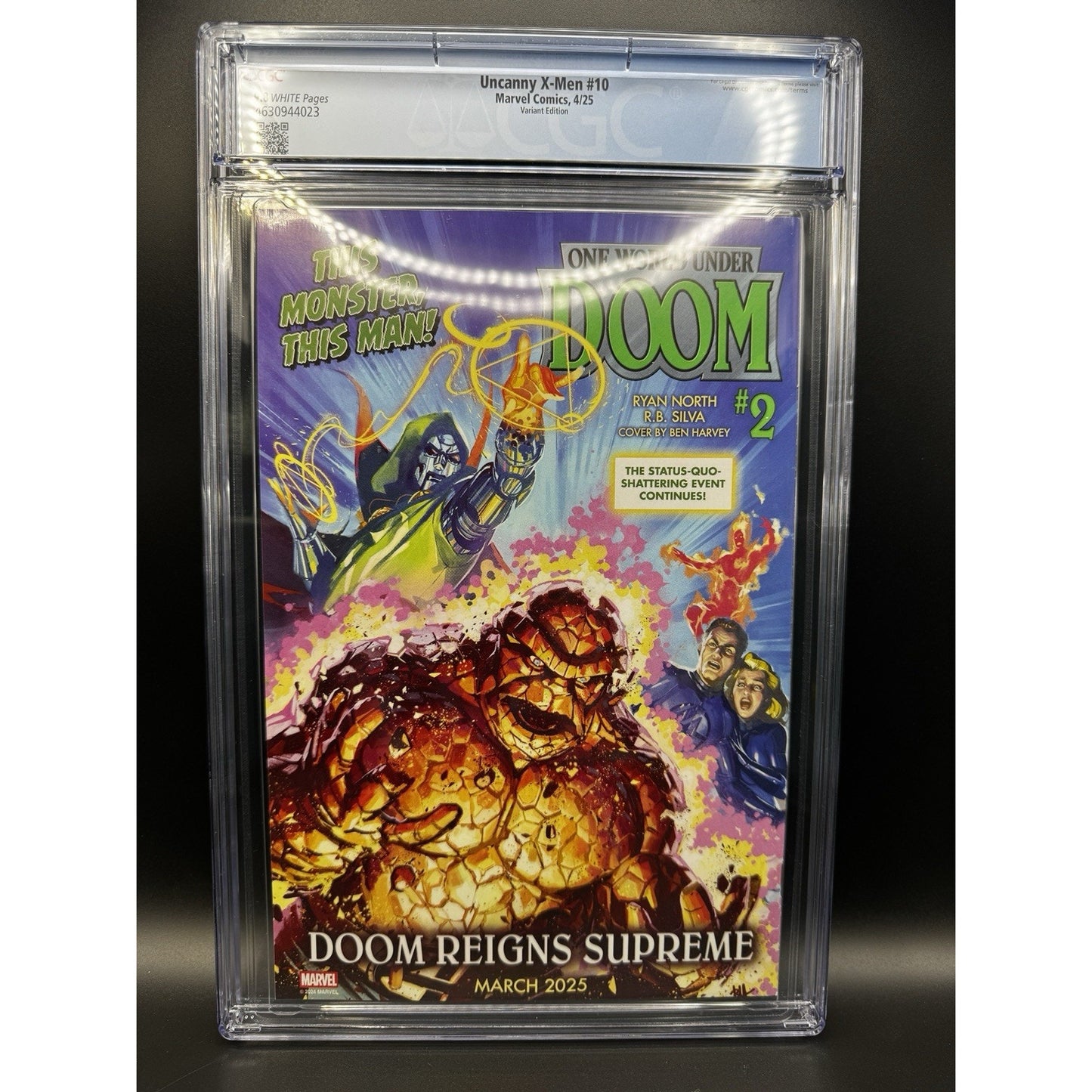 Uncanny X-Men #10 Mark Brooks Animated-Style Variant 2025 – CGC 9.8 – Marvel