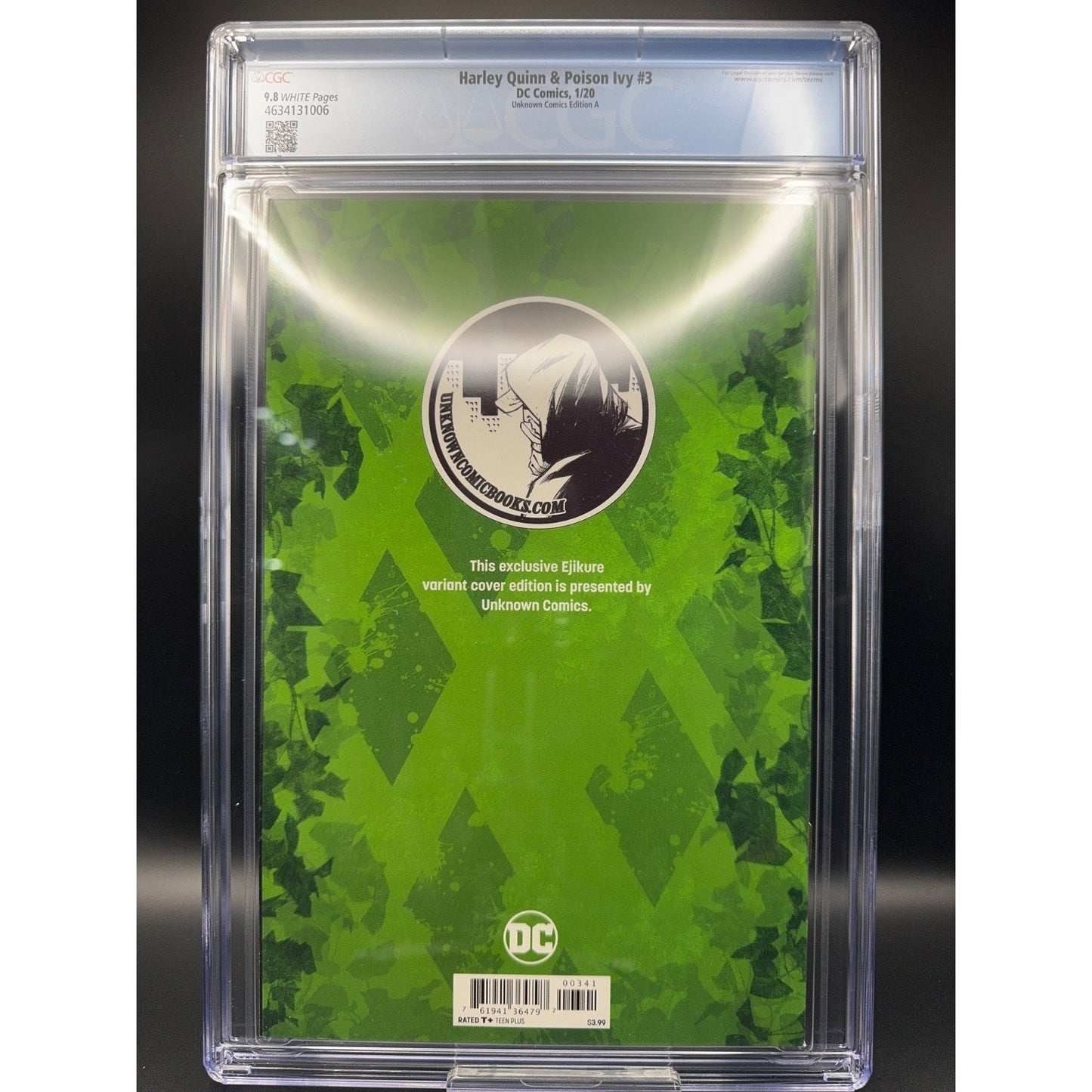 HARLEY QUINN and POISON IVY #3 CGC 9.8 - EJIKURE TRADE DRESS VARIANT