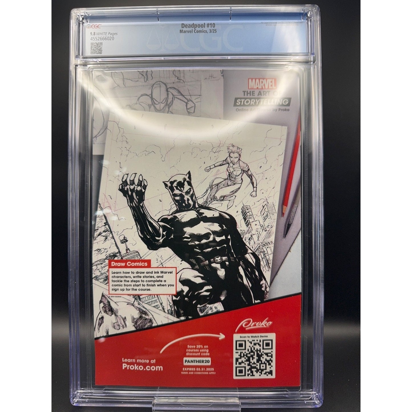 Deadpool #10 CGC Grade 9.8 Taurin Clarke Cover